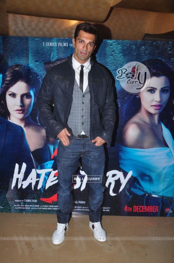 Karan Singh Grover at the Trailer Launch of Hate Story 3