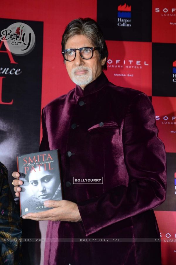 Amitabh Bachchan at Book Launch Of 'Smita Patil - A Brief Incandescence'