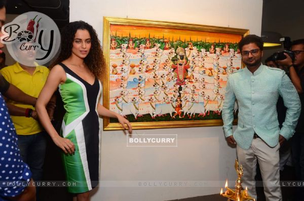 Kangana Ranaut at Launch of 'Pichwai' Paintings