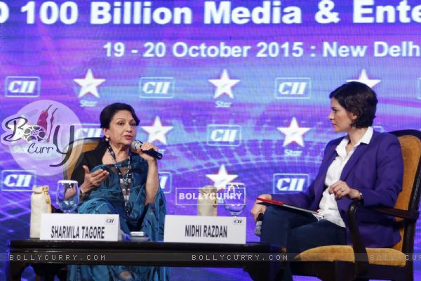 Sharmila Tagore Interacts at CII Big Picture Summit
