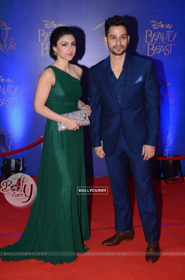 Soha Ali Khan and Kunal Khemu at Screening of Beauty and The Beast