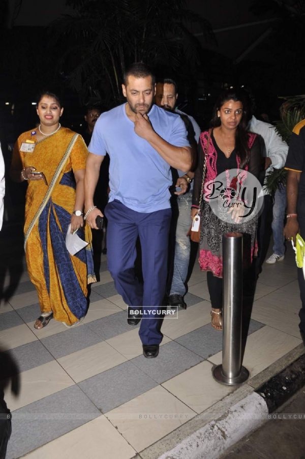 Salman Khan at Snapped at Airport