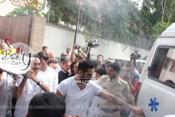 Abhay Deol Father's Funeral