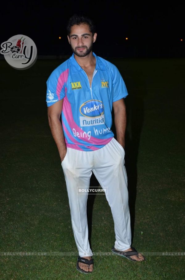 Armaan Jain at Mumbai Heroes Corporate Cricket Match