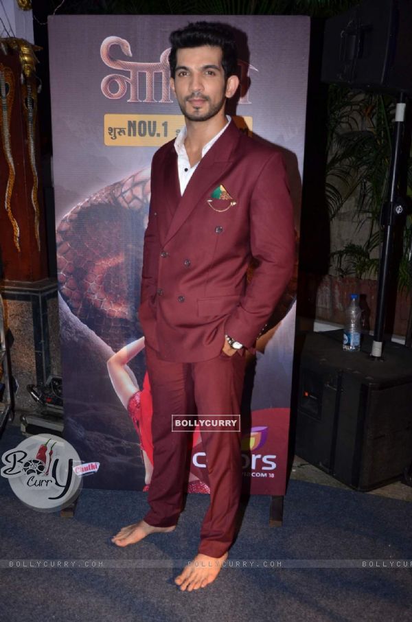 Arjun Bijlani at Launch of Colors' New Show 'Naagin'