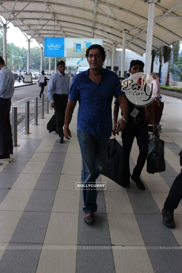 Chunky Pandey Snapped at Airport