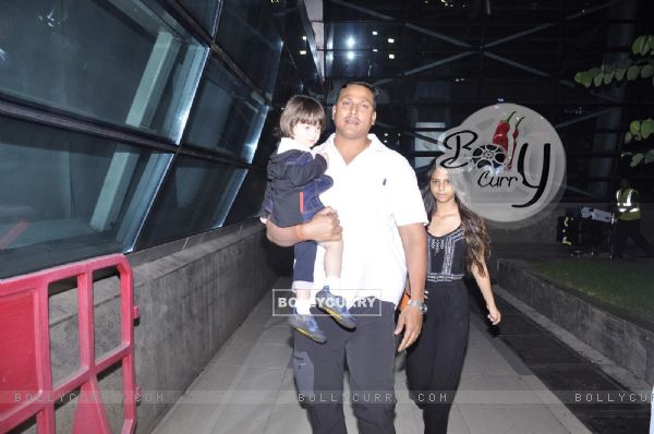 Suhana Khan and AbRam Khan Snapped at Airport