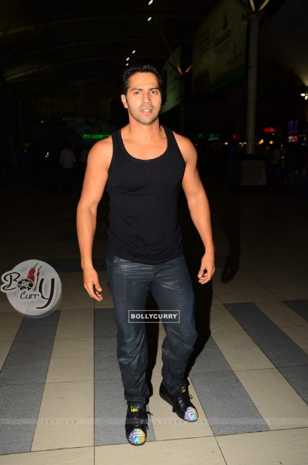 Varun Dhawan Snapped at Airport