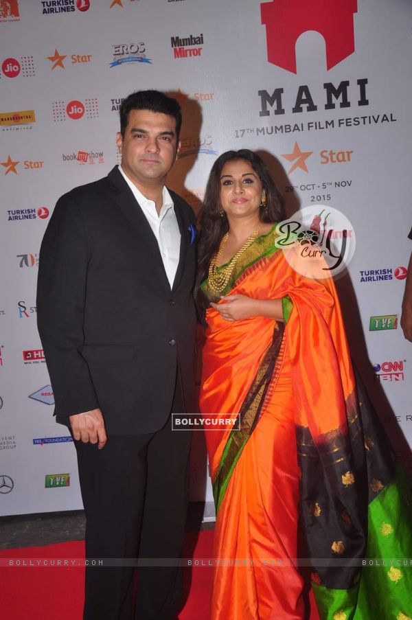 Siddharth Roy Kapoor and Vidya Balan at MAMI Film Festival Day 1