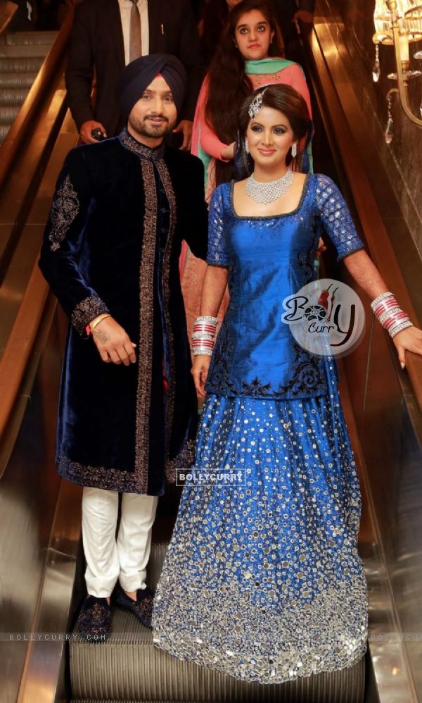 Harbhajan Singh - Geeta Basra Wedding Reception