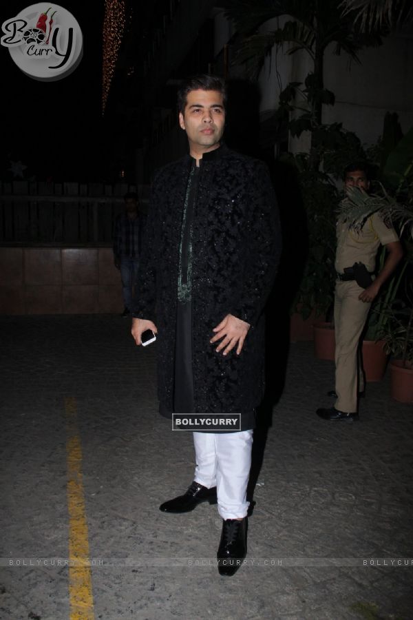 Karan Johar at Akshay Kumar's Diwali Bash