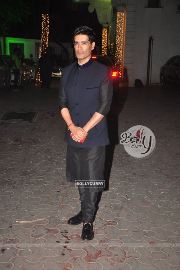 Manish Malhotra at Shilpa Shetty's Diwali Bash