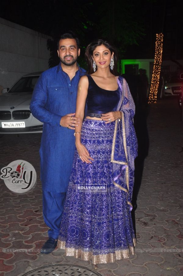 Raj Kunder and Shilpa Shetty hosted a Diwali Bash