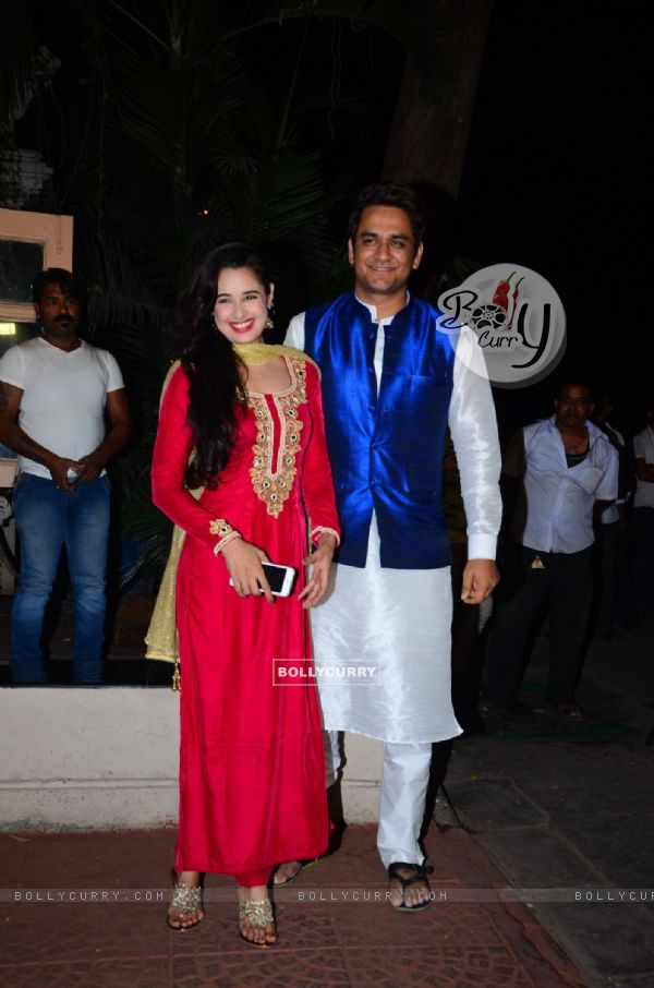 Vikas Gupta and Yuvika Chaudhary at Ekta Kapoor's Diwali Bash