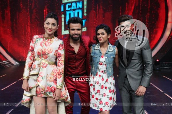 Rithvik, Gauahar, Shakti Mohan and Gurmeet at Grand Finale of 'I Can Do That'