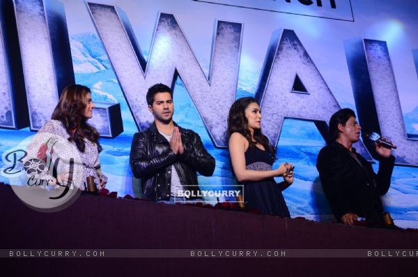 The star cast of the movie at Song Launch of 'Dilwale'