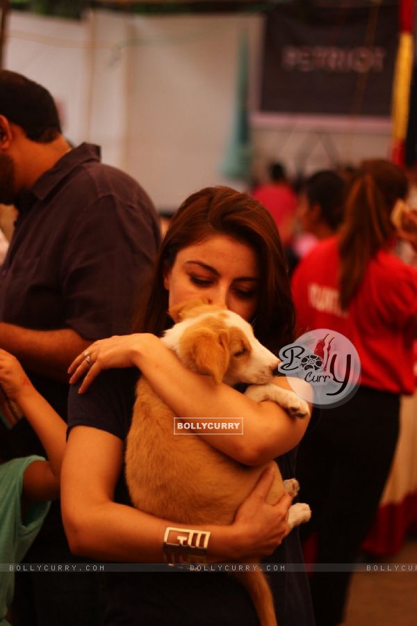 Soha Ali Khan at 'Adoptathon' Campaign for Pet Adoption