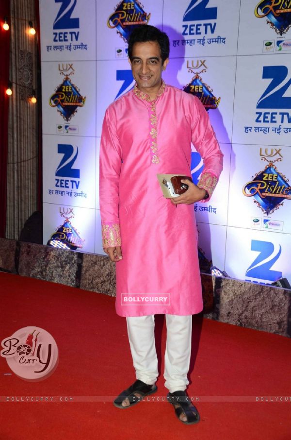Pankaj Vishnu at Zee Rishtey Awards 2015
