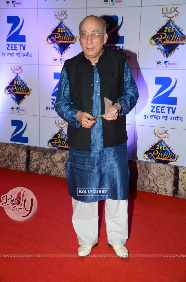 Mithilesh Chaturvedi at Zee Rishtey Awards 2015