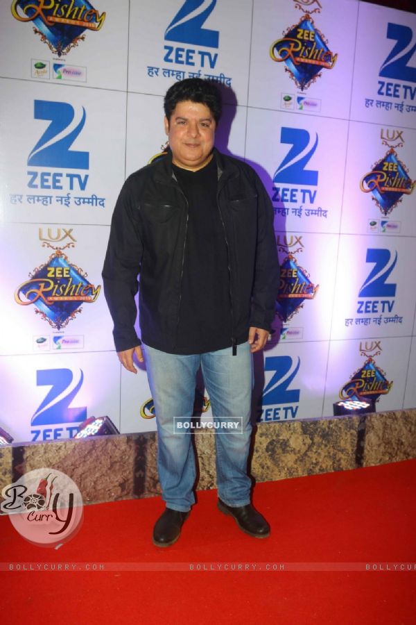 Sajid Khan at Zee Rishtey Awards 2015