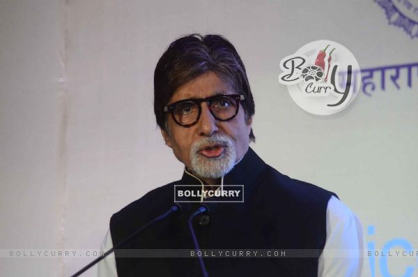 BigB speaking at Launch of Media Campaign on Hepatitis B