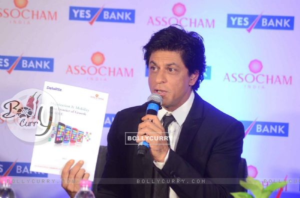 "Baadshah of Bollywood" at Launch of Yes Bank Book 'Coffee Table'
