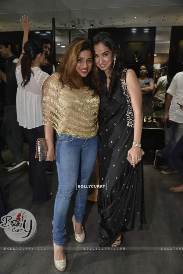 RJ Malishka Mendonca at Shaheen Abbas Collection Launch at Gehna