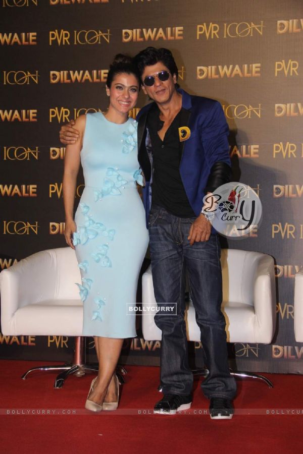 The Most Loved Onscreen Pair SRK- Kajol at Song Launch of 'Dilwale' (385811)