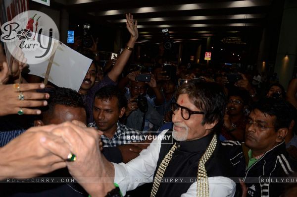 Amitabh Bachchan in Kolkata