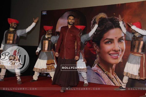 Ranveer Singh at Launch of Song 'Malhari' from Bajirao Mastani (386057)