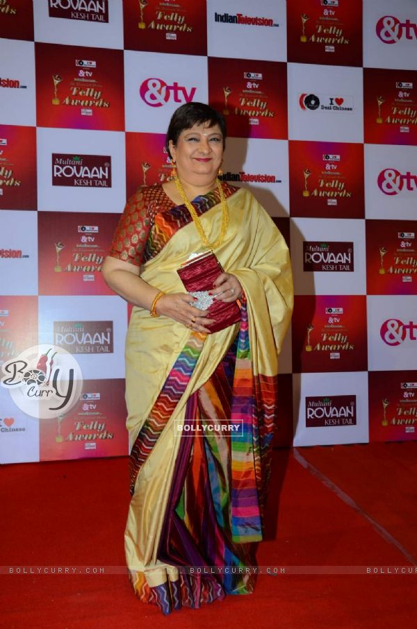 Bharati Achrekar at Indian Telly Awards