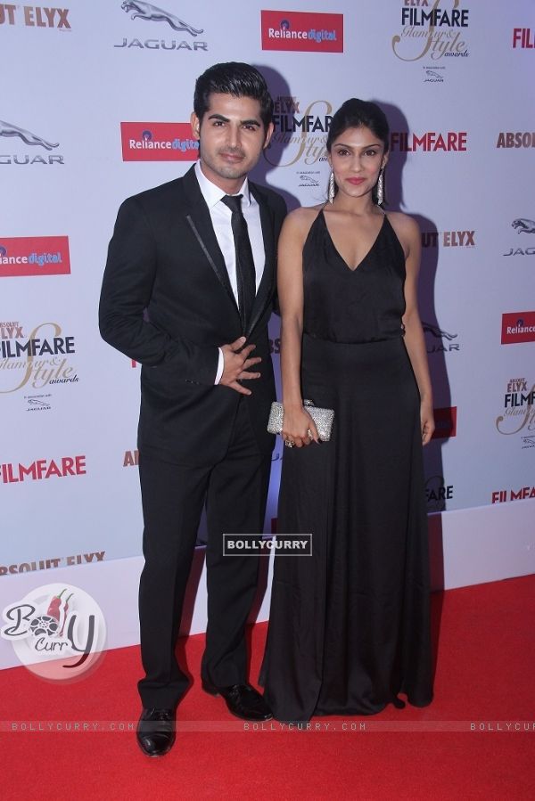 Omkar Kapoor and Ishita Raj at Filmfare Glamour and Style Awards