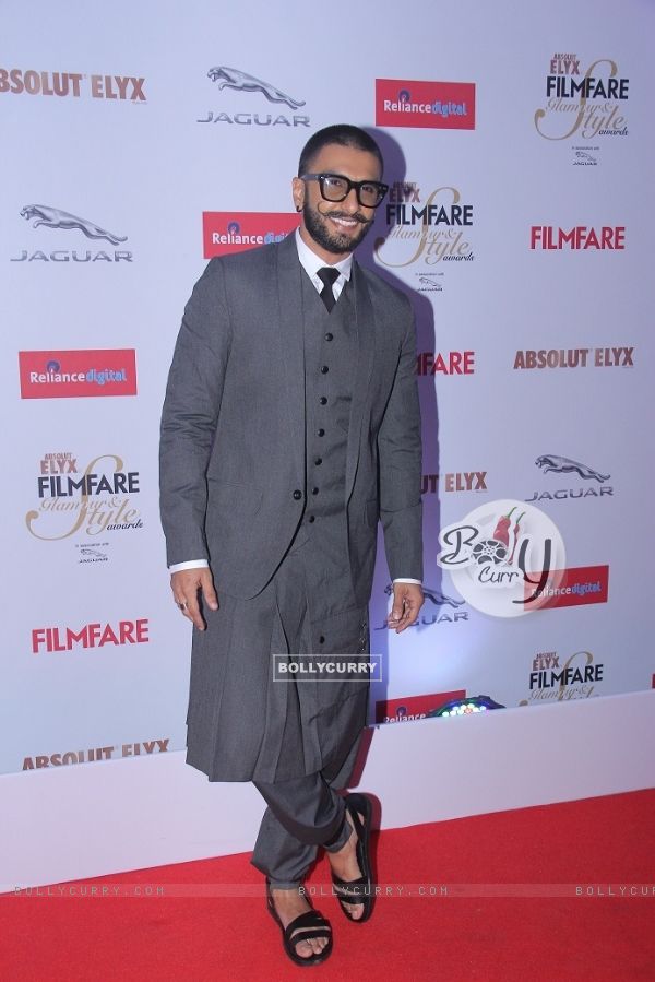 Ranveer Singh at Filmfare Glamour and Style Awards