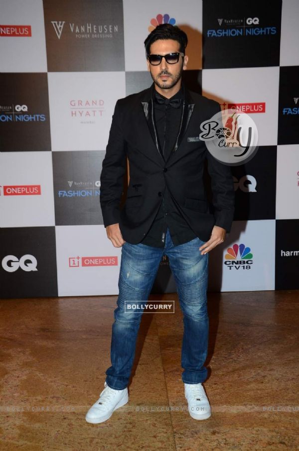 Zayed Khan at GQ Fashion Night