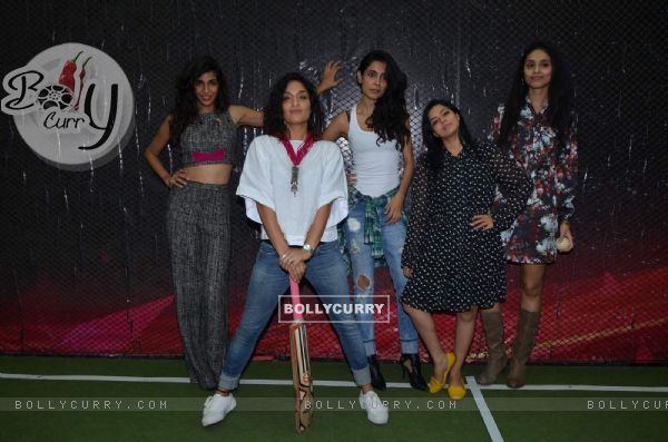 The cast of Angry Indian Goddesses at the Promotions