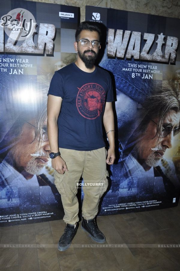 Bejoy Nambiar at Promotions of 'Wazir' (386884)