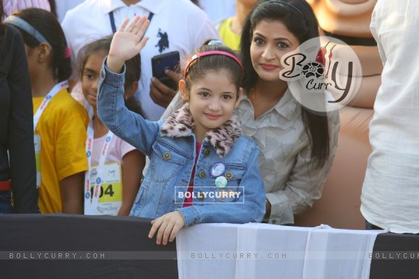 'Bajrangi Bhaijaan' Star Harshaali Malhotra at Mumbai Juniorthon