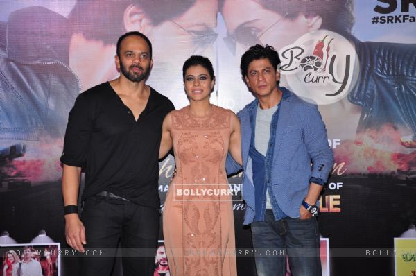 Shah Rukh Khan, Kajol and Rohit Shetty at 2nd Trailer Launch of 'Dilwale' (387378)