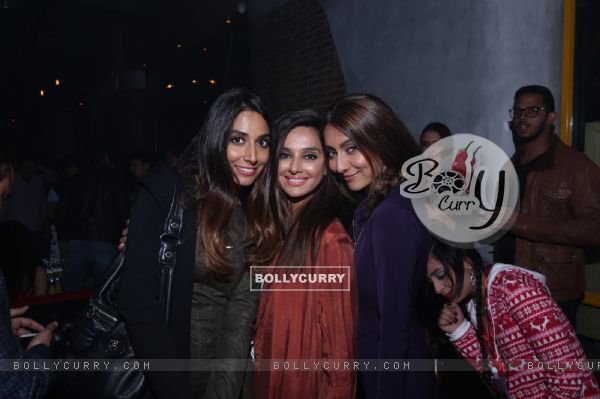 Monica Dogra, Shibani Dandekar and Anusha Dandekar at  MTV - FLYP Launch