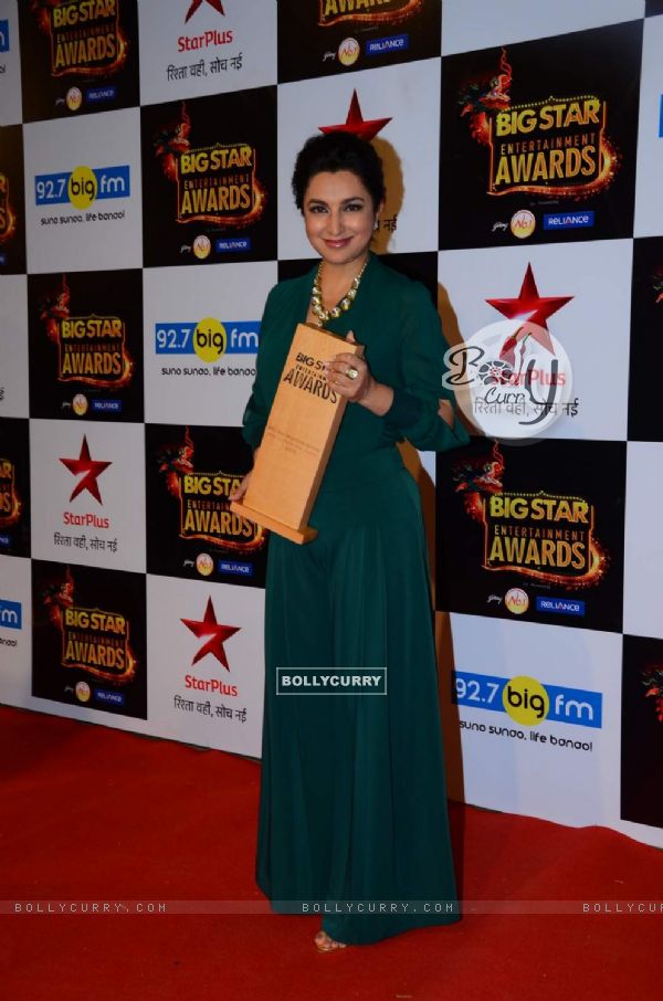 Tisca Chopra at Big Star Entertainment Awards
