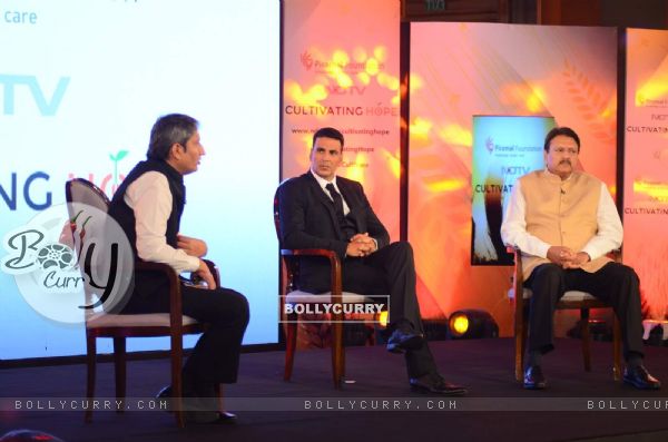 Akshay Kumar at Launch of 'Cultivating Hope' Campaign By NDTV