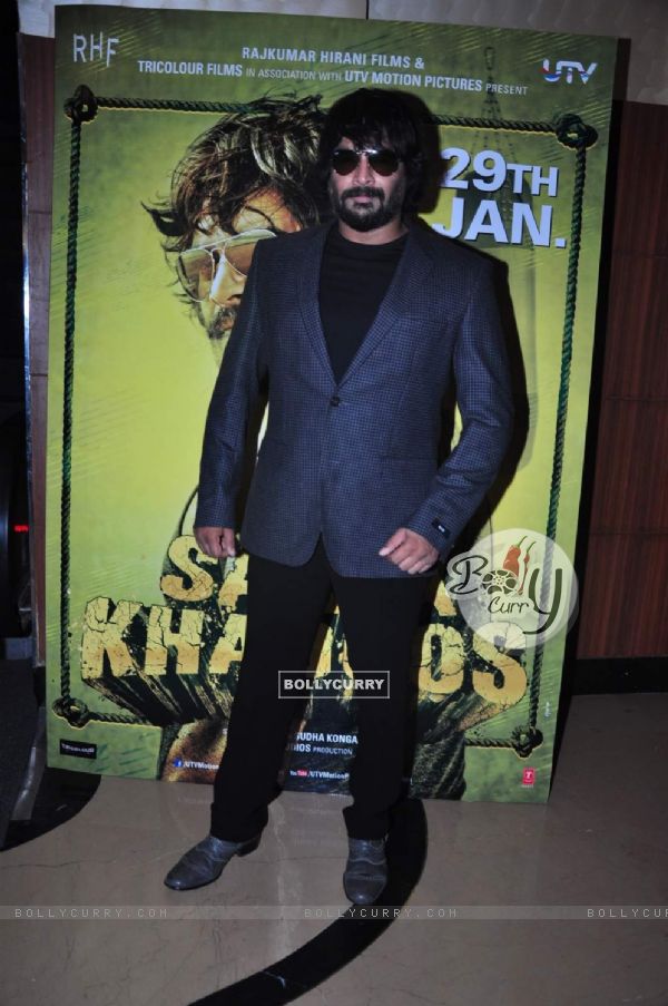 R Madhavan at Trailer Launch of 'Saala Khadoos'