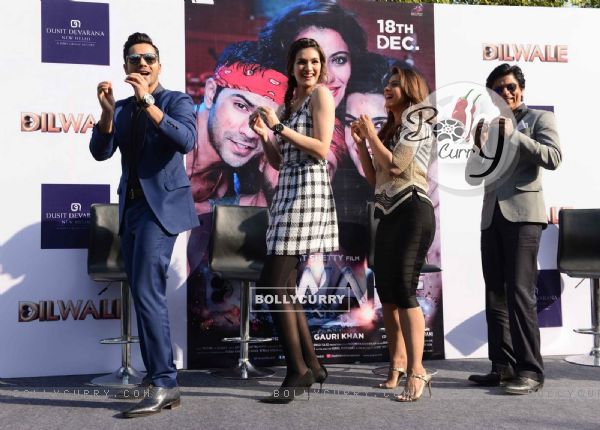 Dilwale Cast at Press Meet of 'Dilwale' in Delhi (388182)