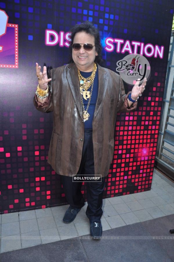 Bappi Lahiri at Barbeque Nation's 'Bollywood Disco Carnival'