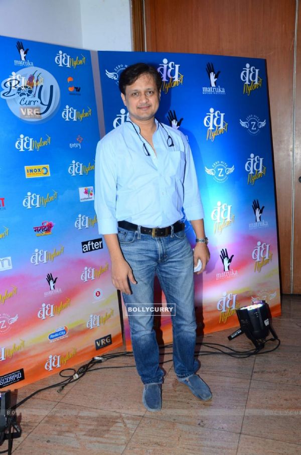 Sunil Barve at Promotions of Marathi Film 'Bandh Nylon Che'