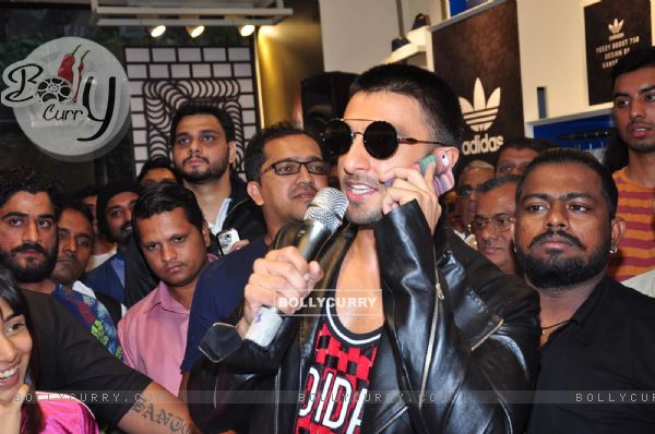 Bajirao A.k.a Ranveer Singh at Adidas Store