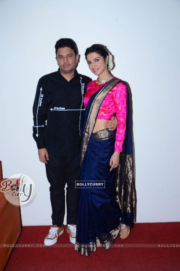 Bhushan Kumar and  Divya Khosla at Song Launch of 'Sanam Re'