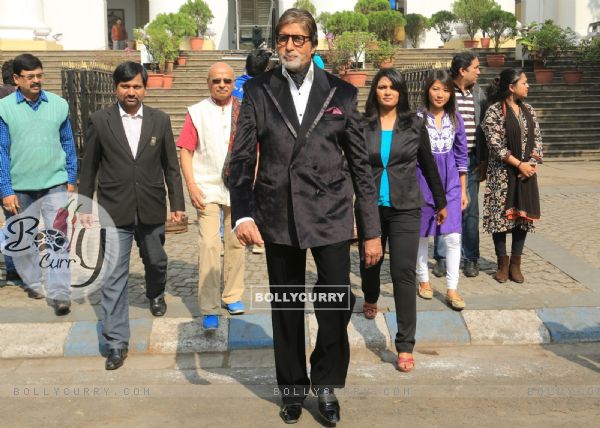 Amitabh Bachchan Shoots for Aaj Ki Raat Hain Zindagi Promo