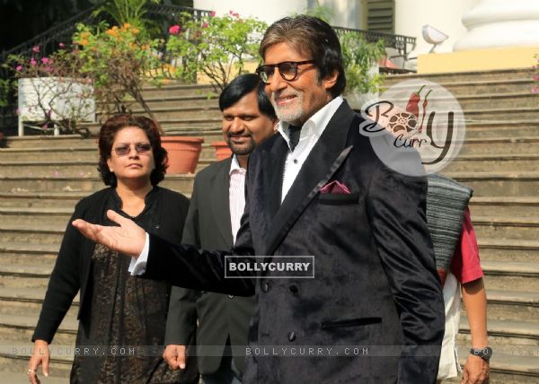 Megastar Amitabh Bachchan Shoots for Aaj Ki Raat Hain Zindagi Promo
