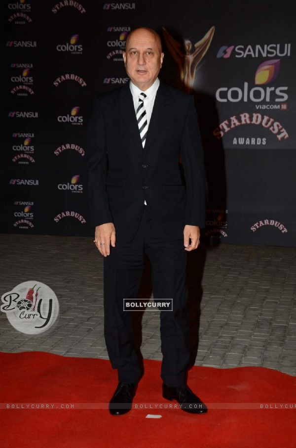 Anupam Kher at Stardust Awards